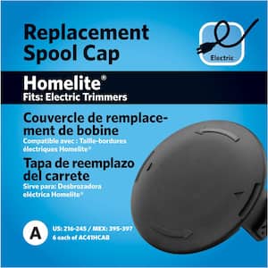 Replacement Auto-Feed Head Spool Cap for Electric Trimmer