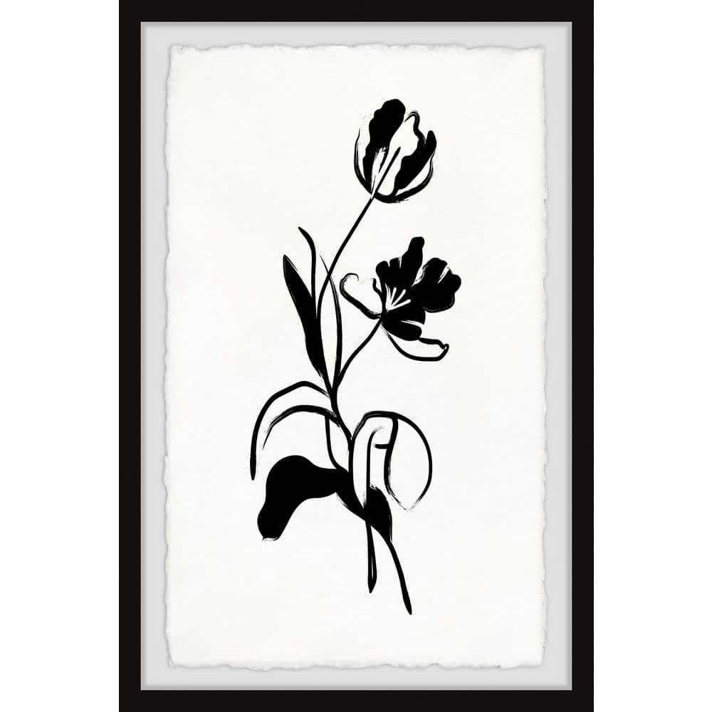 Flowers for Her by Marmont Hill Framed Nature Art Print 12 in. x 8 in.