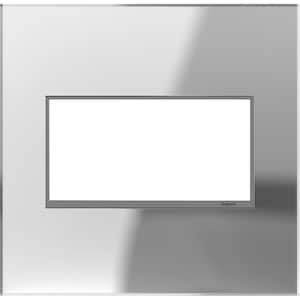 adorne 2 Gang Decorator/Rocker Wall Plate, Mirror (1-Pack)