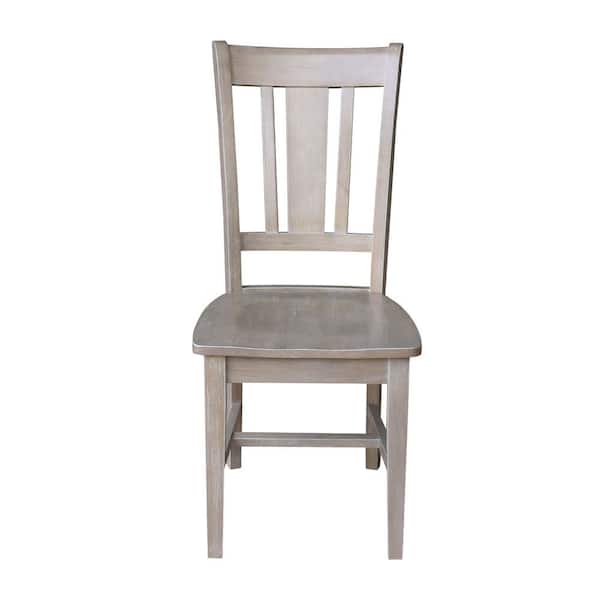 International Concepts San Remo Taupe Gray Dining Chair (Set of 2)