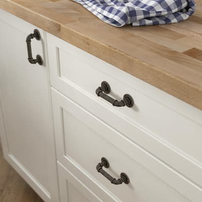 3 in. (76 mm) Warm Chestnut Industrial Cabinet Pull