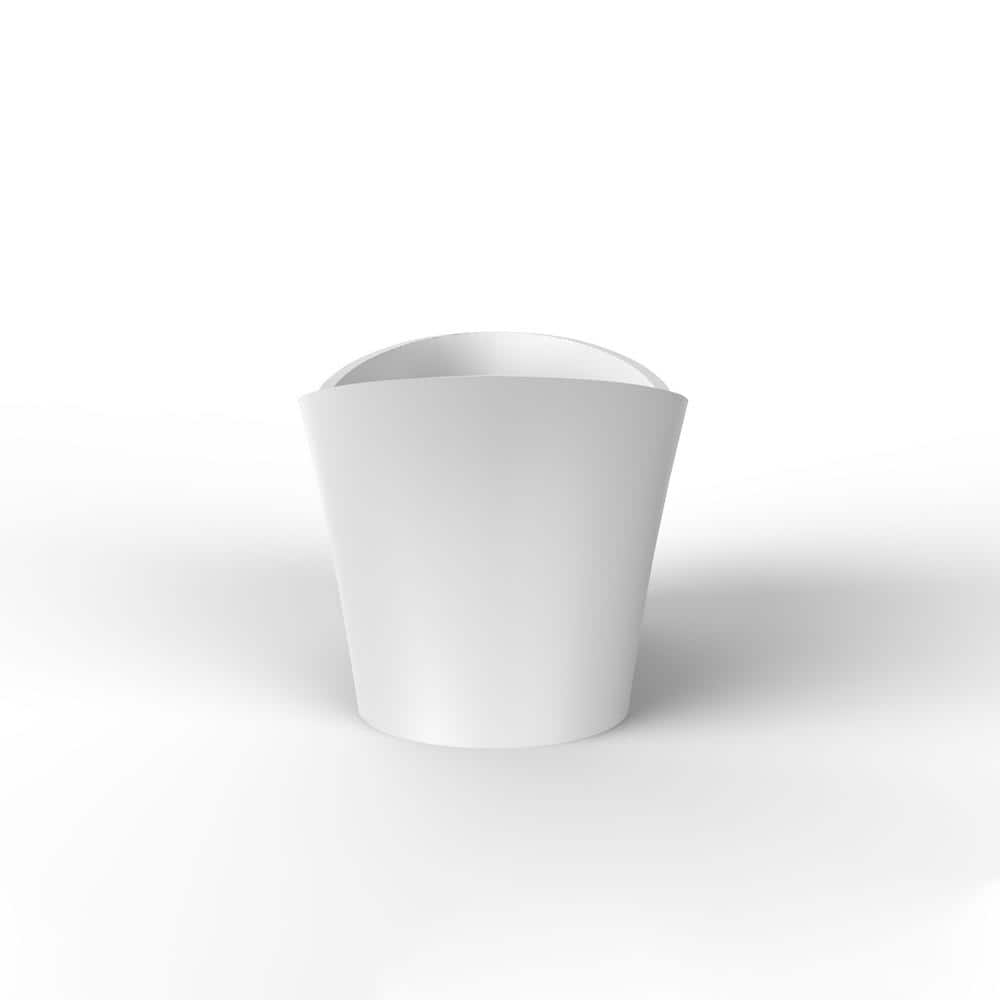 Nessa 67'' White Freestanding Acrylic Soaking Bathtub