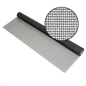 96 in. x 100 ft. Charcoal Fiberglass Screen 18 x 14 Mesh Screen Roll