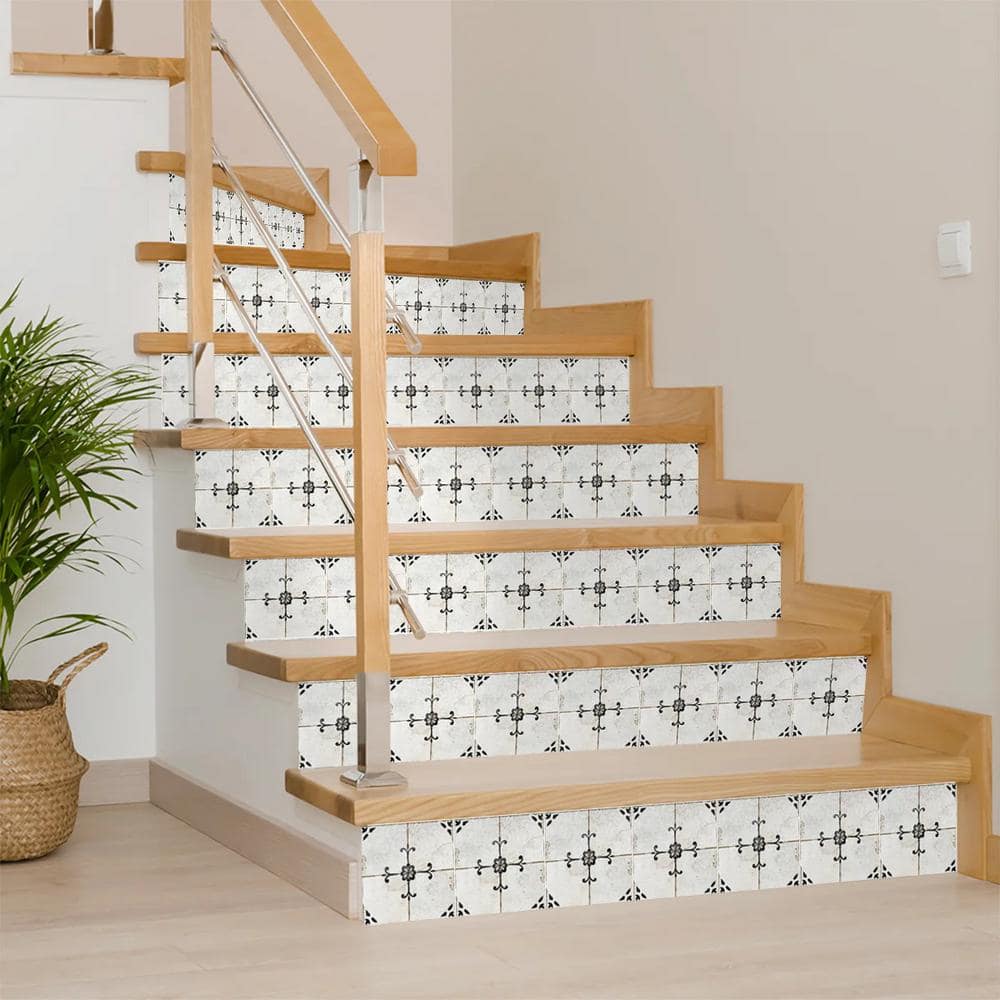 12x12-inch Silver Vinyl Peel and Stick Wall Tiles