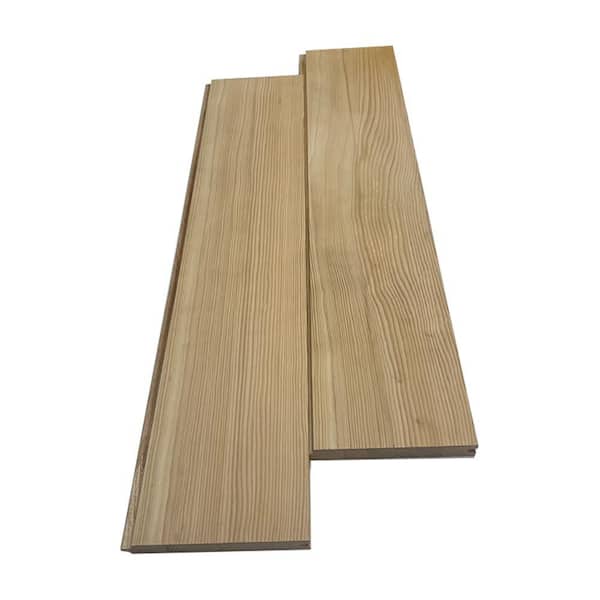 1 in. x 6 in. x 8 ft. Hemlock Tongue and Groove Cedar Board (2-Pack)
