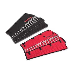 1/4-1 in., 8 mm-22 mm Set with Pouch Combination Wrench (30-Piece)