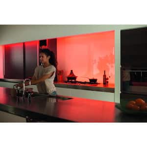 White and Color Ambiance 3.3 ft. Extension LED Under Cabinet Light (1-Pack)