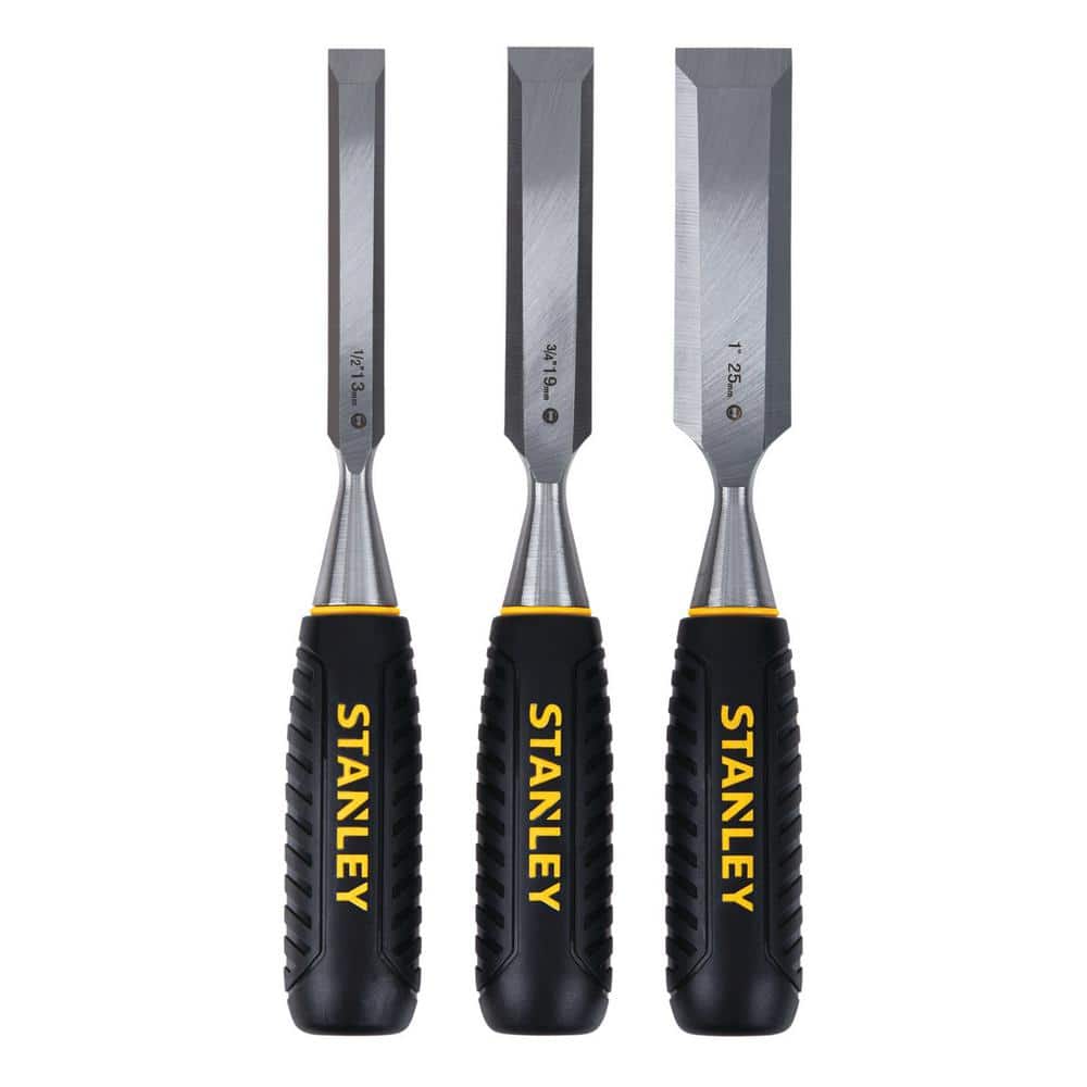 Stanley Wood Chisel Set (3-Piece) STHT16727 - The Home Depot