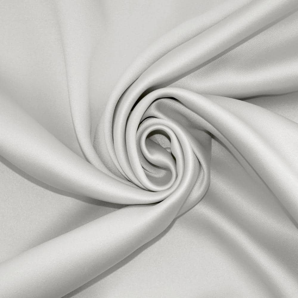 Pearl Blackout Rod Pocket Polyester Curtain Panel, 52" x 84"