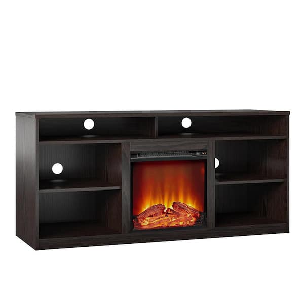 Mountain Bay Fireplace Tv Stand For Tvs, 65 Tv Stand With Built In Fireplace