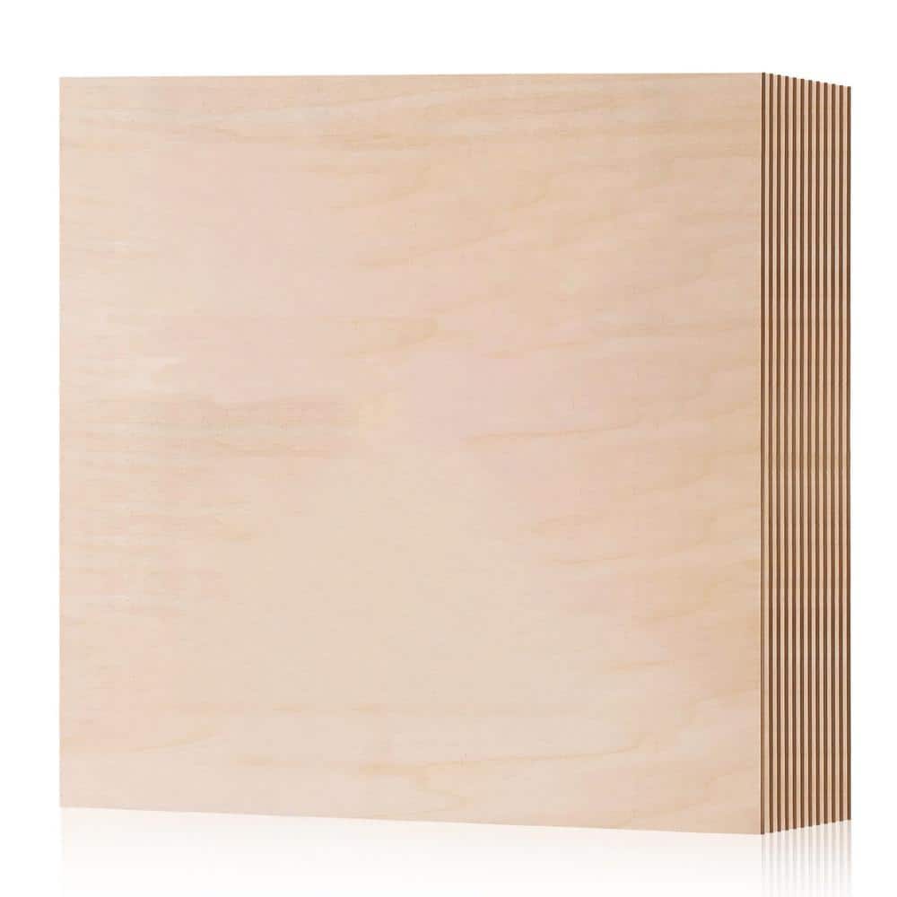 Premium Quality 0.125 in. x 1 ft. x 1 ft. A/A Basswood Sheathing Plywood (12-Pack) price history on PriceWatchPro