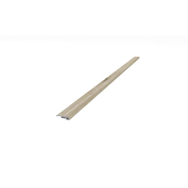 NewTechWood EverLux Elephant Gray 0.39 in. T x 1.38 in. W x 84 in. L Reducer Molding