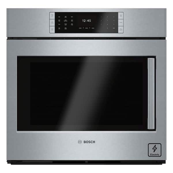 Benchmark Series 30 in. Built-In Single Electric Convection Wall Oven in Stainless Steel w/ Left SideOpening Door