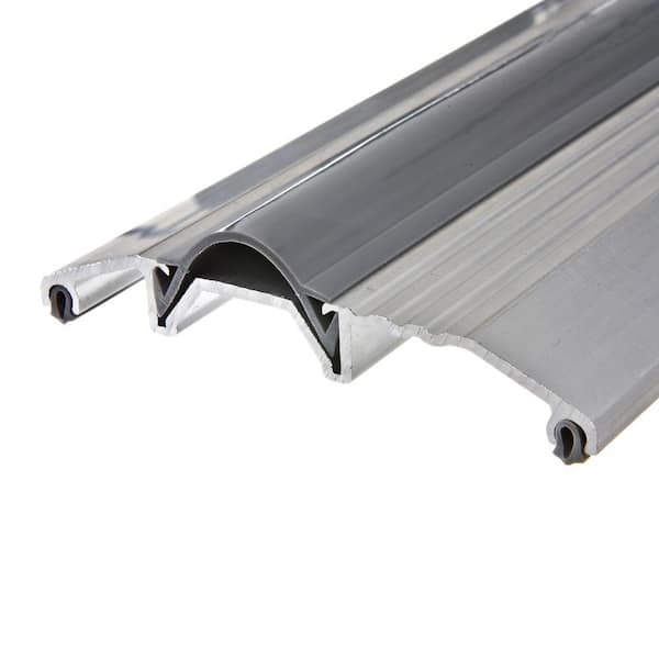Frost King 3-3/4 in. x 72 in. Wide Aluminum Silver Threshold