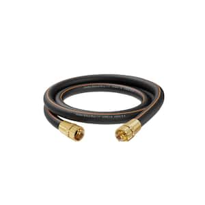 Lightweight Flexible Garden Hose 3/4 in. x 10 ft. Non-Kink Leakproof TPE Hose Solid Brass Fitting for Lawn RV Boats