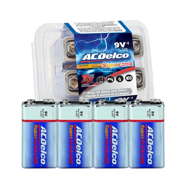 thumbnail image 2 of BlueDot Trading 9V Super Alkaline Batteries – 3-Pack, 6LR61, Exp 04/2027 2 of 6