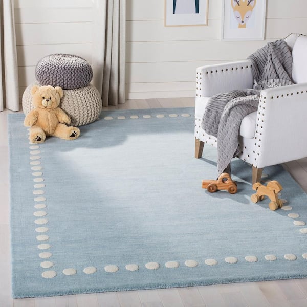 Kids polka dot store rugs