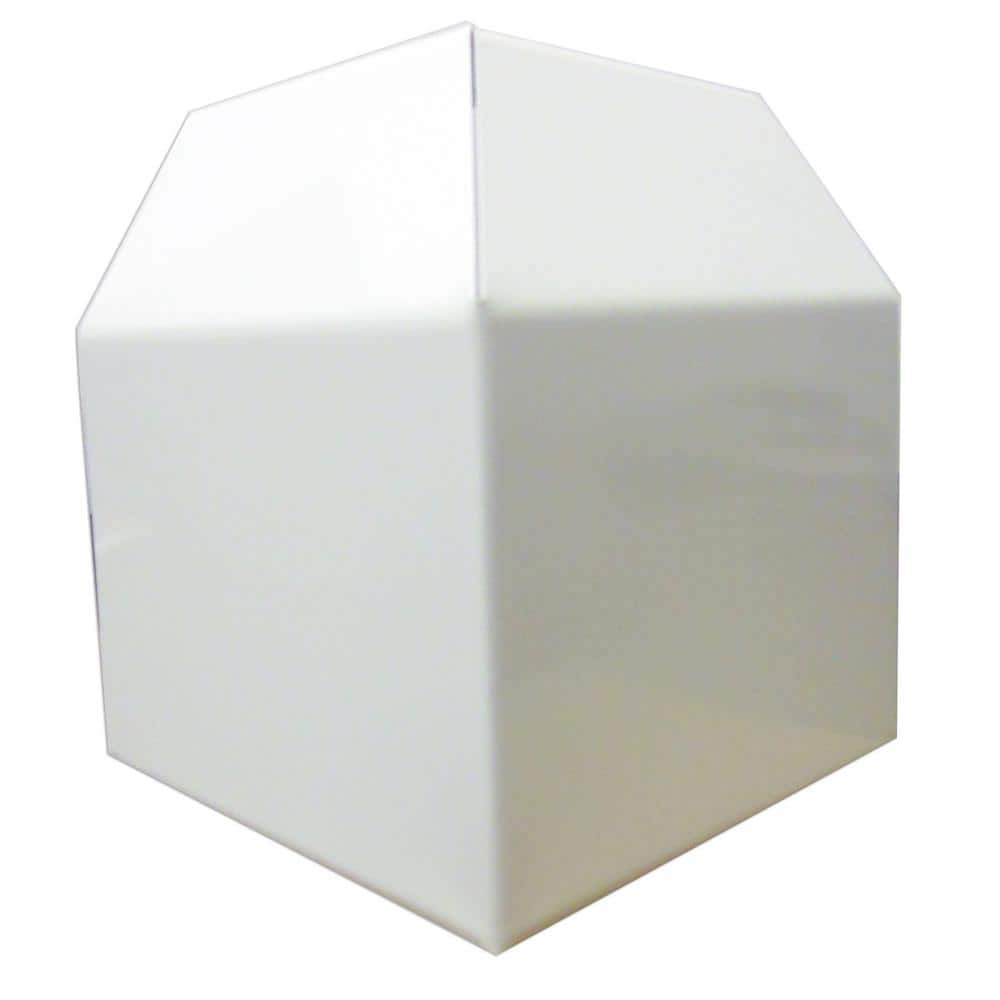 White Steel Convection Baseboard Heating Corner