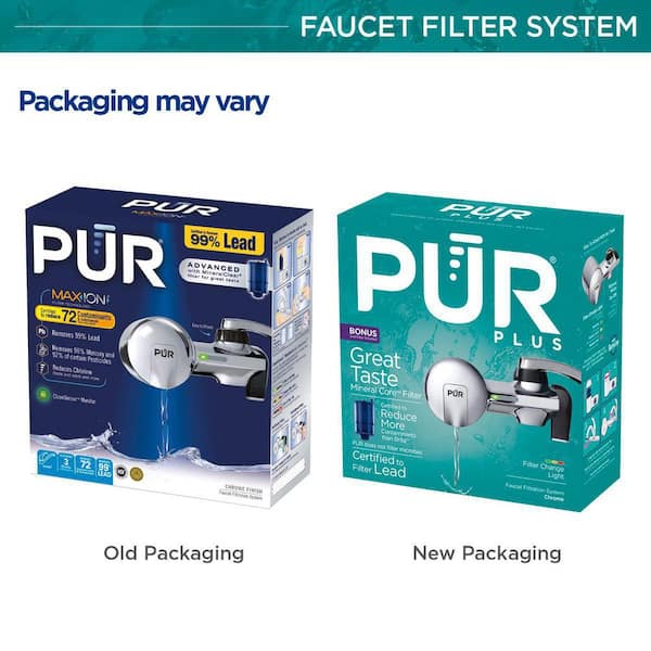 PUR Horizon Faucet Mount Water Filter - Chrome