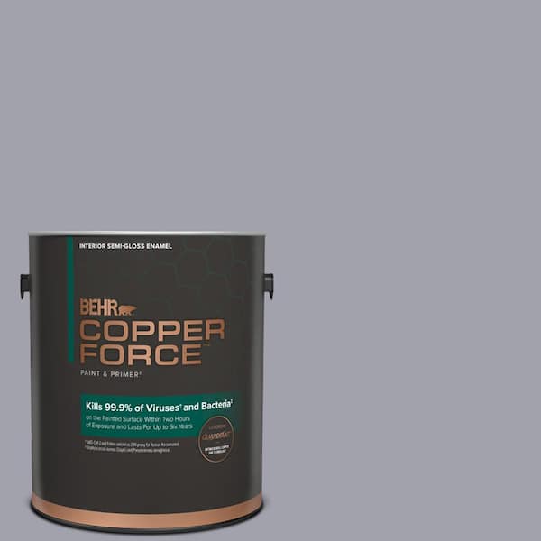 COPPER FORCE 1 gal. #MQ5-08 Masterpiece Semi-Gloss Enamel Virucidal and Antibacterial Interior Paint & Primer
