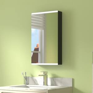 Taimei DIY Wall Frameless Mirror Medicine Cabinet 16 Wx20 Hx4.5/8” D  (MMC1620-SA) with Beveled edges, Color Satin, Bathroom Mirror Cabinet with