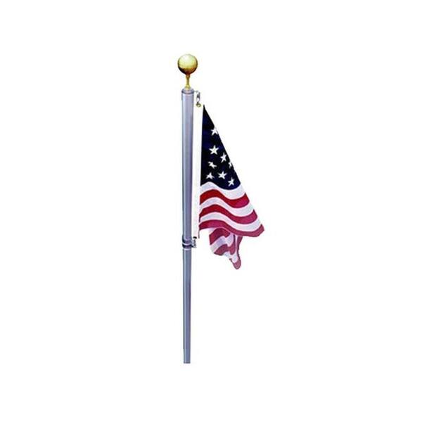 EZPole Defender 13 ft. Sectional Flagpole Kit with Swivels