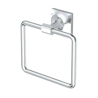 Gatco Waterline Anello Portasciugamani In Nichel Satinato - Design Moderno E Lussuoso
