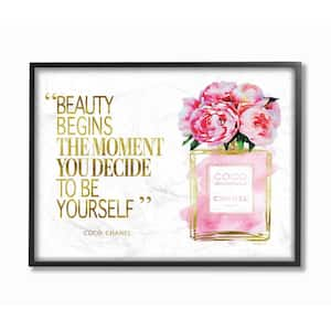 Stupell Industries Glam Rose Bouquet over Women's Designer Books by  Amanda Greenwood Framed Nature Wall Art Print 11 in. x 14 in.  ab-568_gff_11x14 - The Home Depot