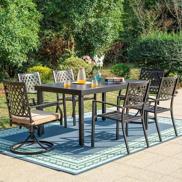 Elegant outdoor 2025 dining sets