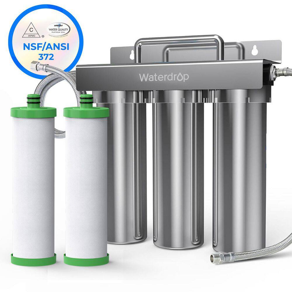 TST-UF 0.01μm Ultra-Filtration Under Sink Water Filter, Stainless Steel, 5X Service Life, Extra P1-2 Filters price history on PriceWatchPro