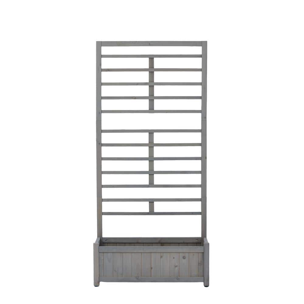 31.5 in. W Wood Outdoor Raised Beds