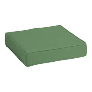ProFoam 24 in. x 24 in. Moss Green Leala Outdoor Deep Seat Cushion