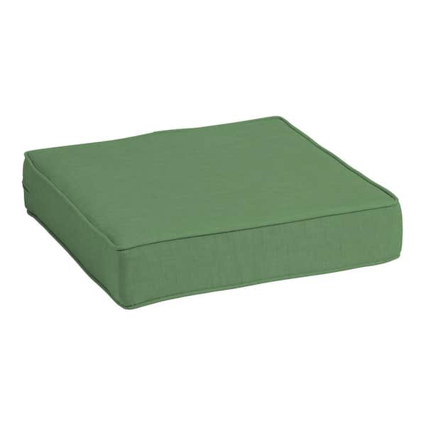 ARDEN SELECTIONS ProFoam 24 in. x 24 in. Moss Green Leala Outdoor Deep Seat Cushion