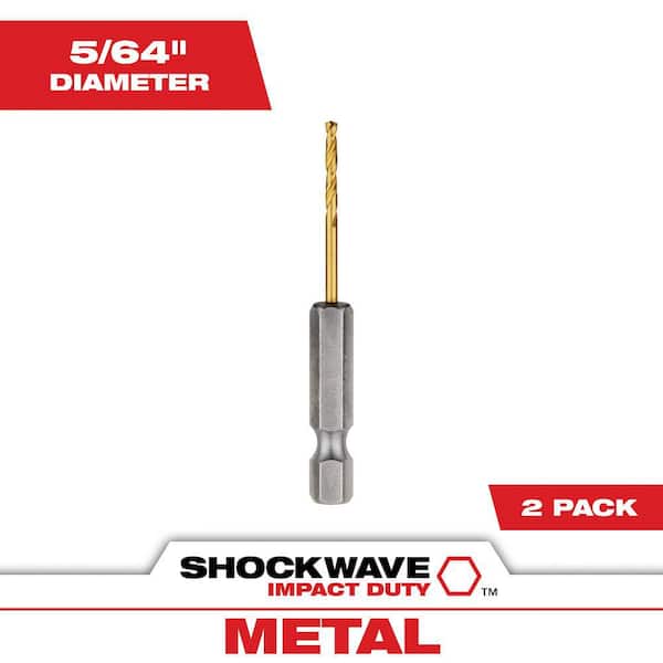 SHOCKWAVE 5/64 in. Titanium Drill Bit