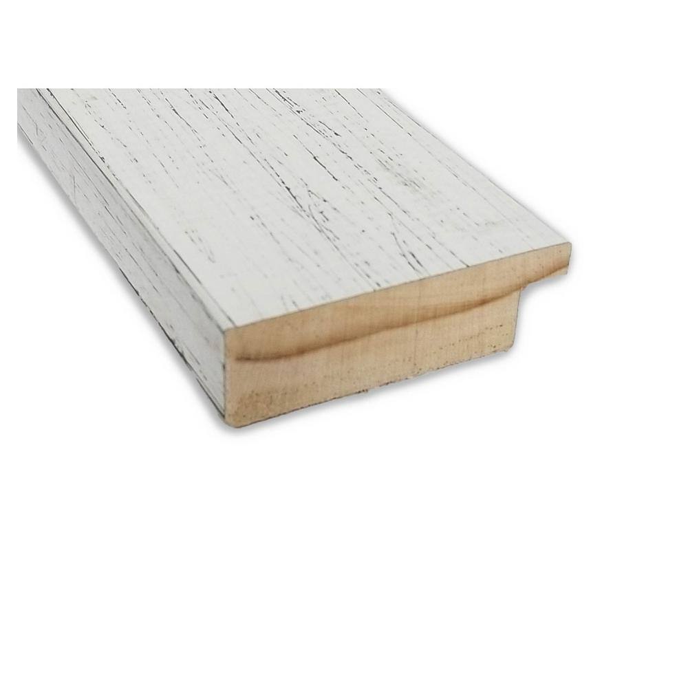 Shiplap White 24x18 Framed Magnetic Board