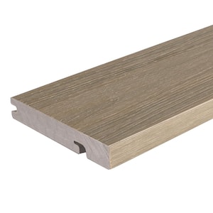 UltraShield Naturale Columbus Series 1 in. x 6 in. x 16 ft. Roman Antique Solid Composite Decking Board