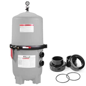 62 sq. ft. DE In Ground Pool Filter Gray Color