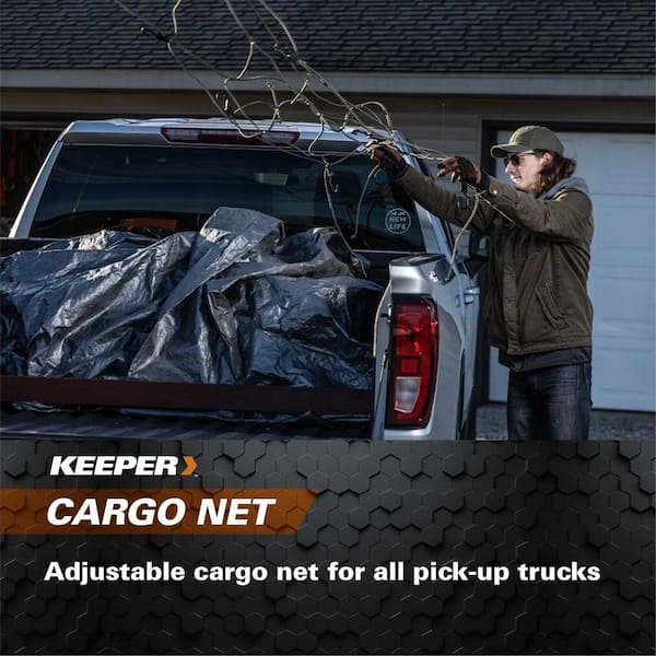 Keeper ZipNet Camo Adjustable Cargo Net 03141 - The Home Depot