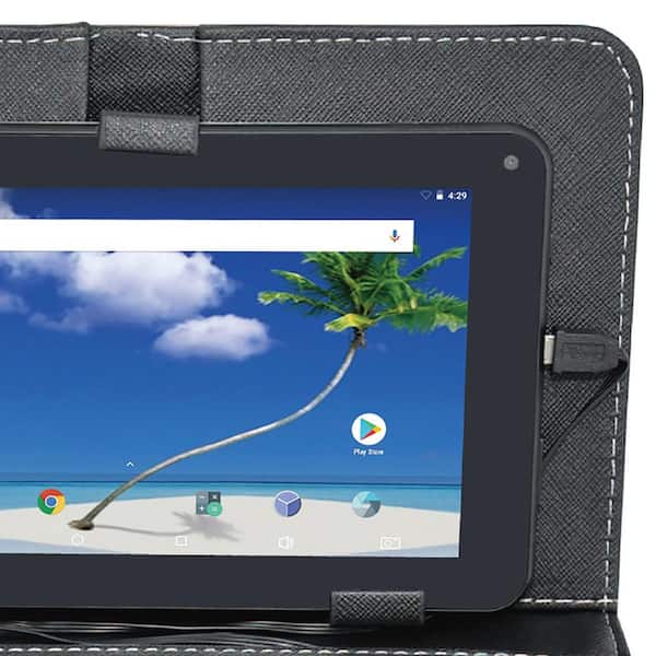 procent Vær venlig rim PROSCAN 7 in. Android 8.1 Quad Core Tablet with Case, Keyboard and  Camera-PLT7775GK1GB8GB - The Home Depot