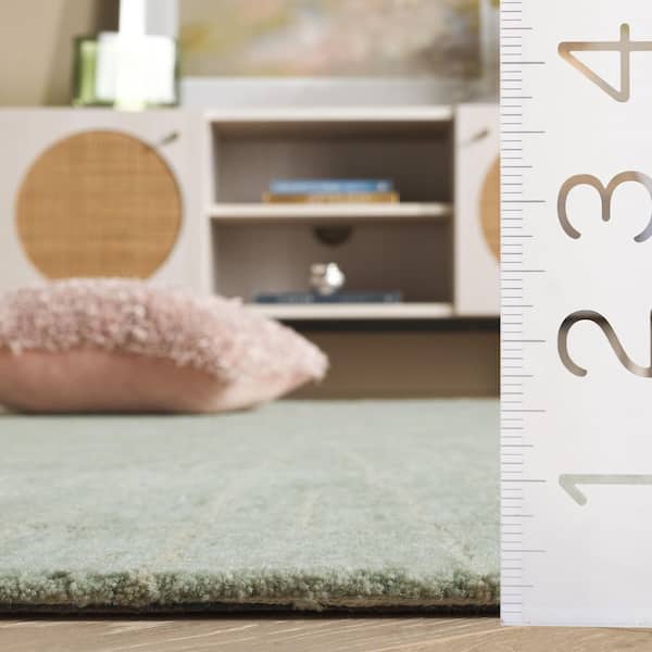 SAFAVIEH Marquee 5 ft. x 8 ft. Green Radial Abstract Area Rug