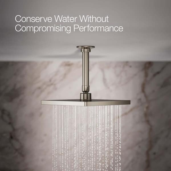 KOHLER Honesty 1-Spray Pattern with 1.75 GPM 8 in. Ceiling Mount