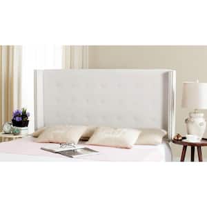 Keegan White Queen Upholstered Headboard
