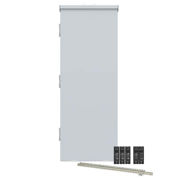 200 Amp 40-Space 80-Circuit Main Lug Outdoor Plug-On Neutral Load Center Value Pack (PAC4020RPA)