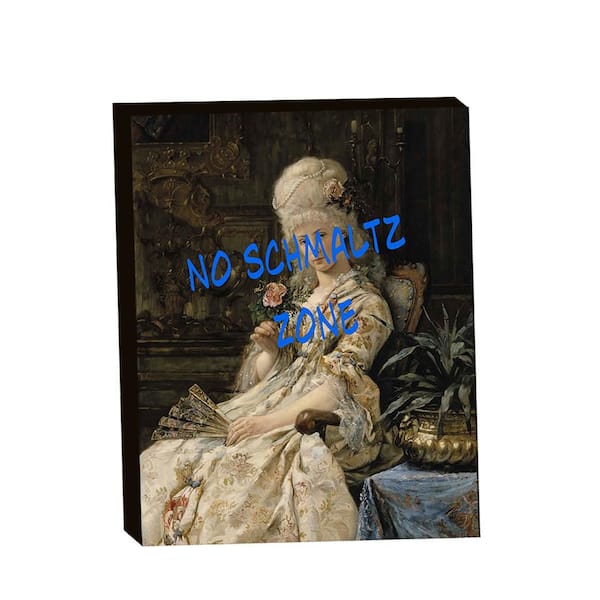 VENICE BEACH Collections No Schmaltz Zone by Grotto Studios 1-Piece Unframed Graphic Print People Poster Art Print 20 in. x 16 in.