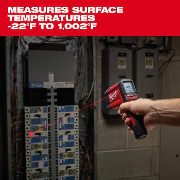 Laser Temperature Gun Infrared 12:1 Thermometer