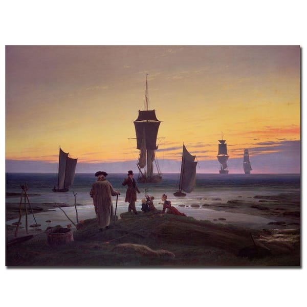 Trademark Fine Art 35 in. x 47 in. "The Stages of Life, 1835" Canvas Art