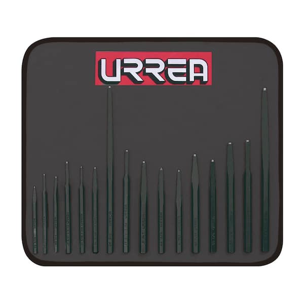 URREA Chisel and Punch Set (16-Piece)
