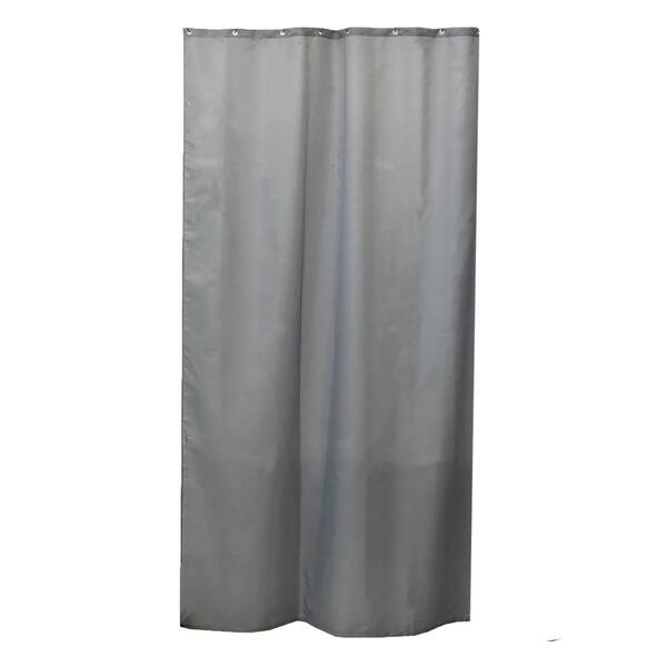 72 In L X 48 W Small Stall Grey, Shower Curtain For Small Stall