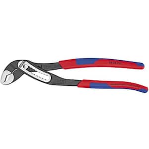 Heavy Duty Forged Steel 10 in. Alligator Pliers with 61 HRC Teeth and Multi-Component Comfort Grip