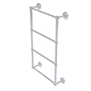 Que New Collection 30 in. Wall Mounted Guest Towel Holder in Matte Gray